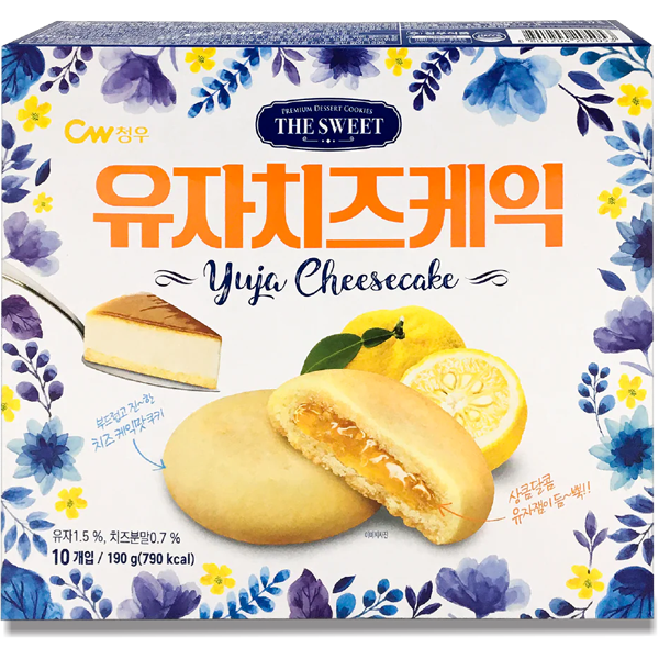 CW The Sweet Yuja Cheese Cake Cookie 190g