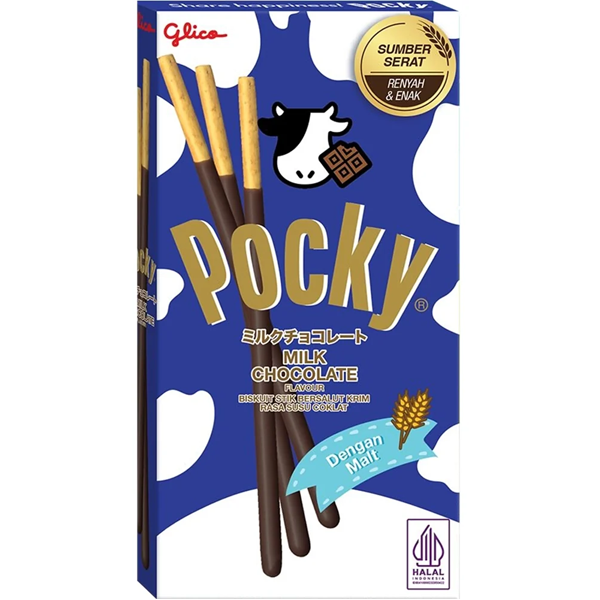 Pocky Biscuit Milk Chocolate Flavour 39g