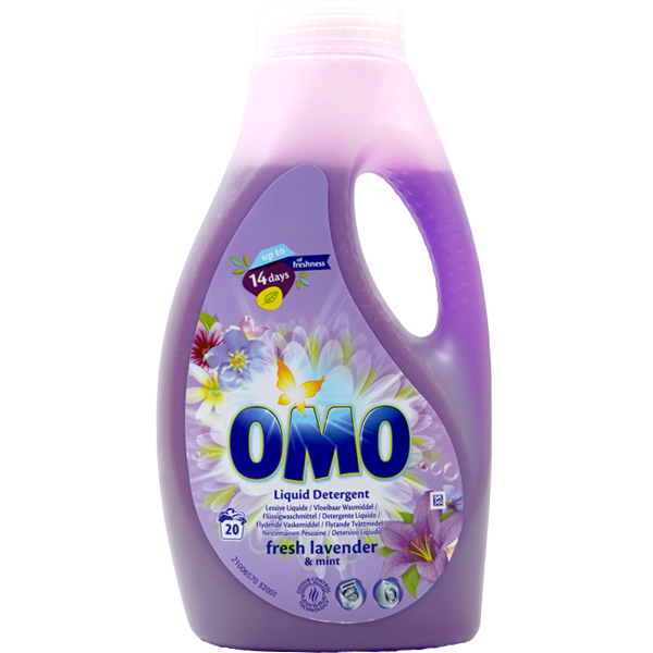 Omo Vloeibaar Wasmiddel Lavender 1l