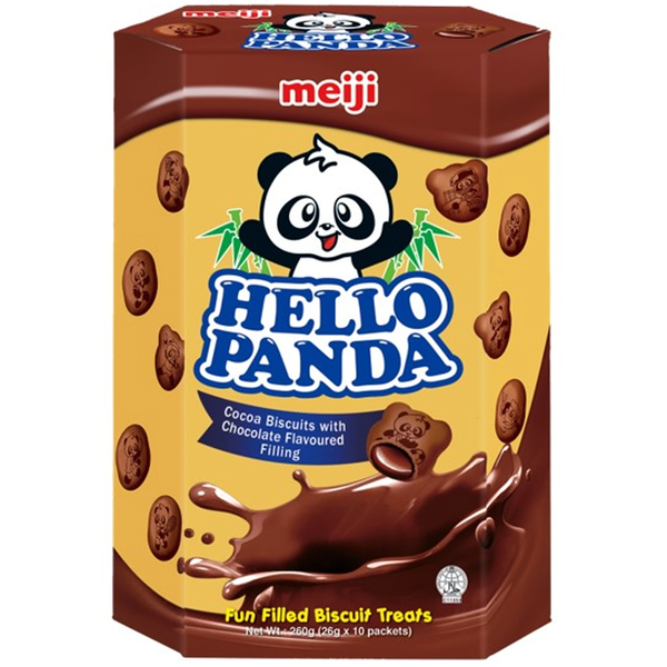 Meiji Hello Panda Chocolade Koekjes 260g